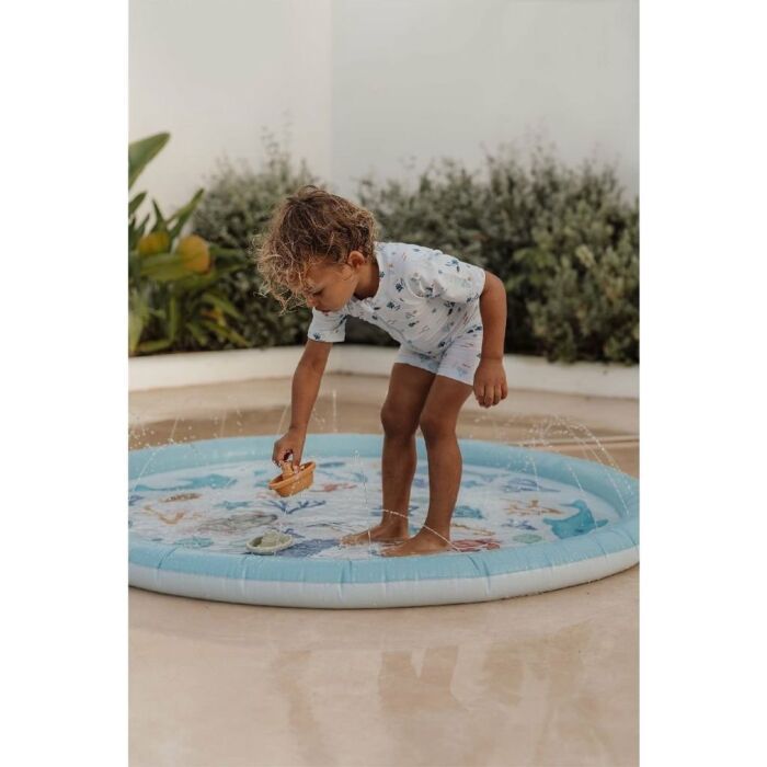 Little Dutch Sprinklermat | Ocean Dreams | Blauw 150 cm