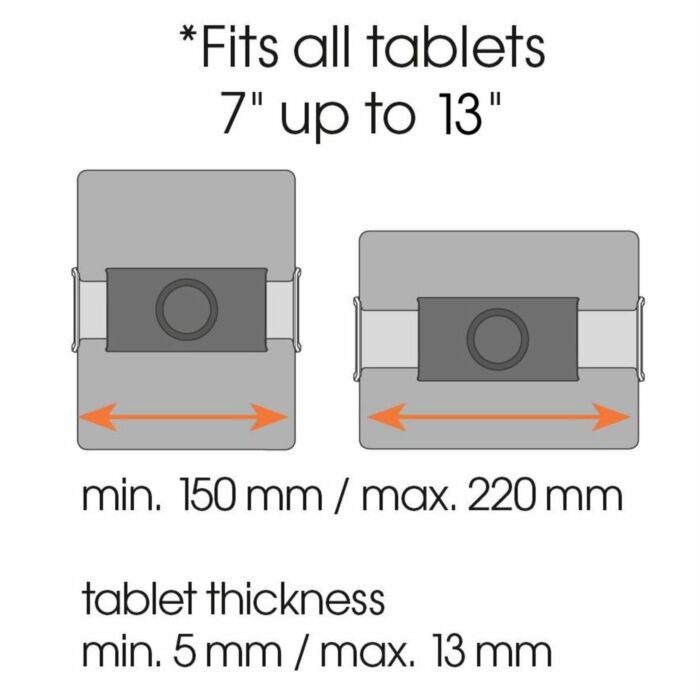 Vogels | TMS 1020 | Universele Tablet Car Pack