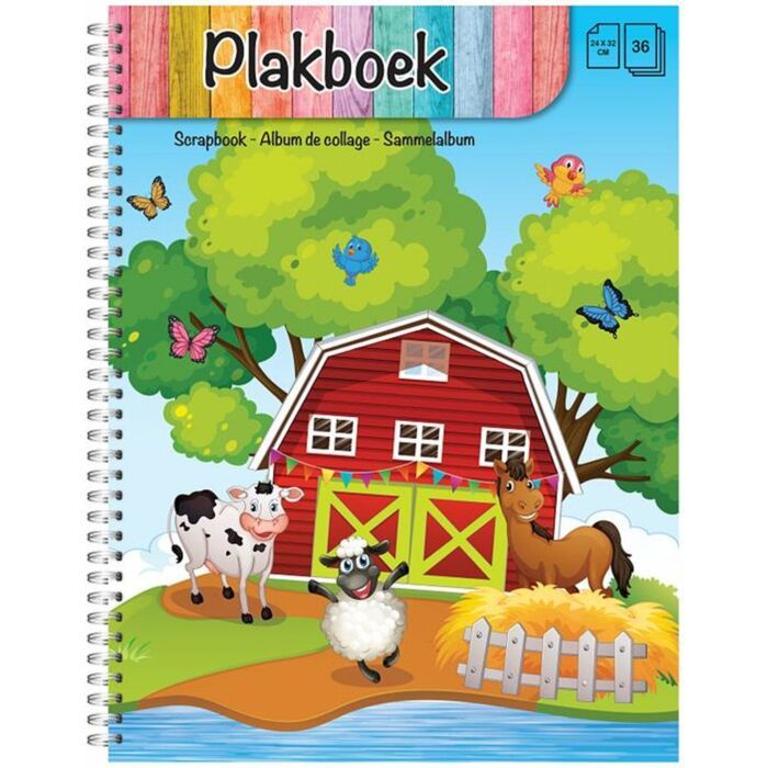 Schets/Plakboek A4 Ringband 36 Pagina's
