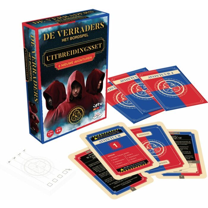 De Verraders | Uitbreidingsset | Extra Spelregels en Rollen