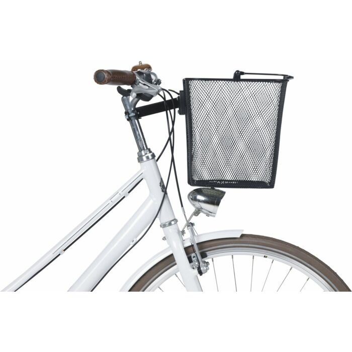 Basil | Fietsmand Bilbao | 26 x 22 x 27 cm | Zwart | BasEasy