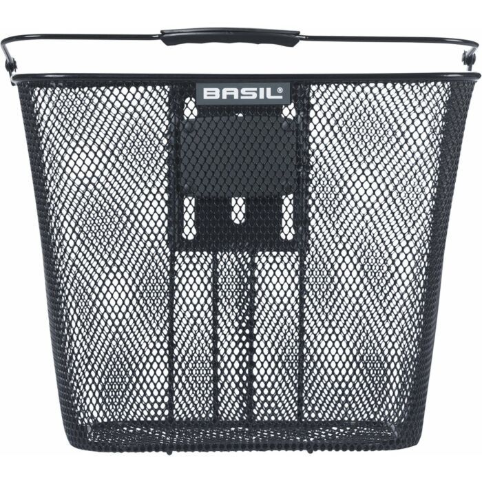 Basil | Fietsmand Bilbao | 26 x 22 x 27 cm | Zwart | BasEasy