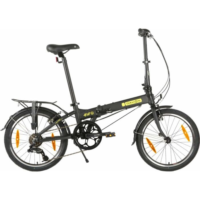 Dahon vouwfiets, 20 inch, matzwart, 6 versnellingen