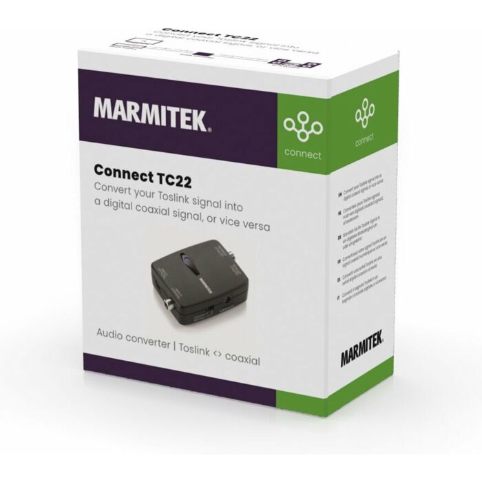 Marmitek | Audio converter | Toslink naar Koaxiaal