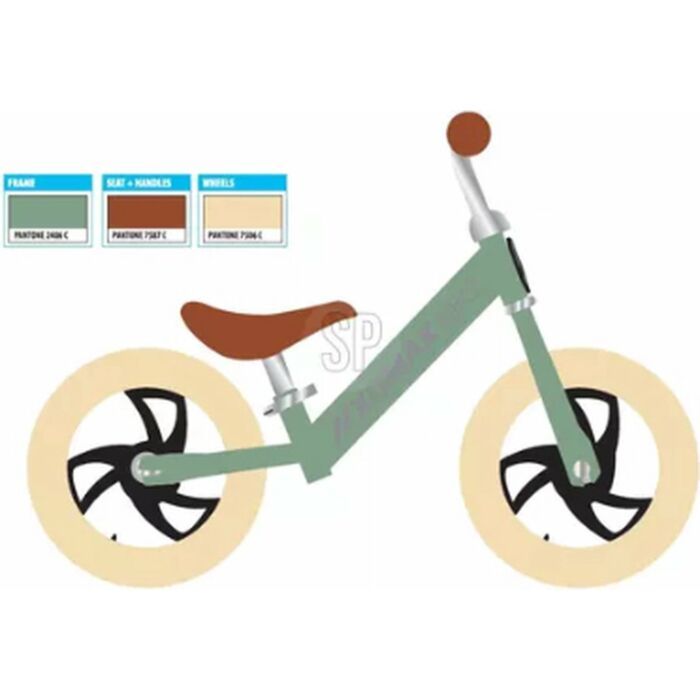 XQ Max | Loopfiets | Groen | Geschikt voor kinderen van 1 tot 4 jaar