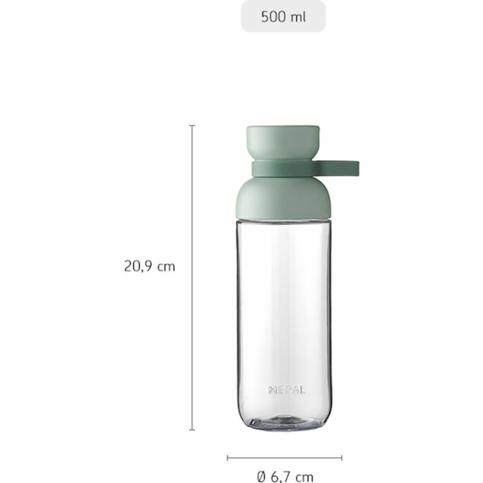 Mepal | Waterfles | 500 ml | Nordic Black