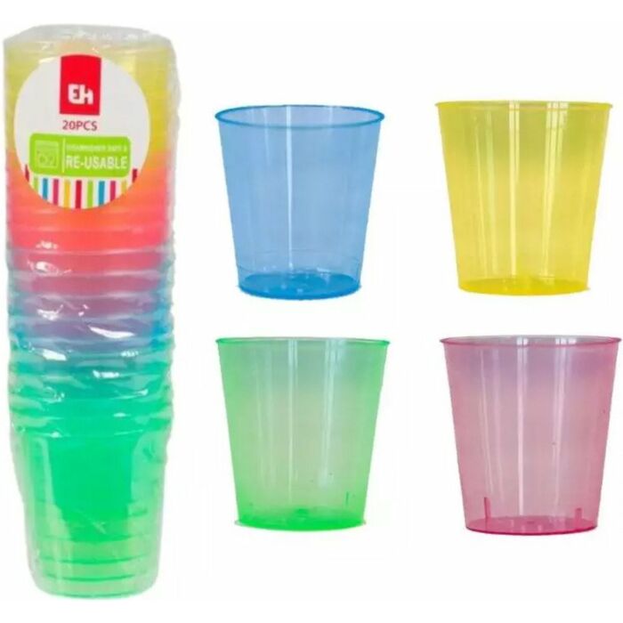 Shotglasset | 20 stuks