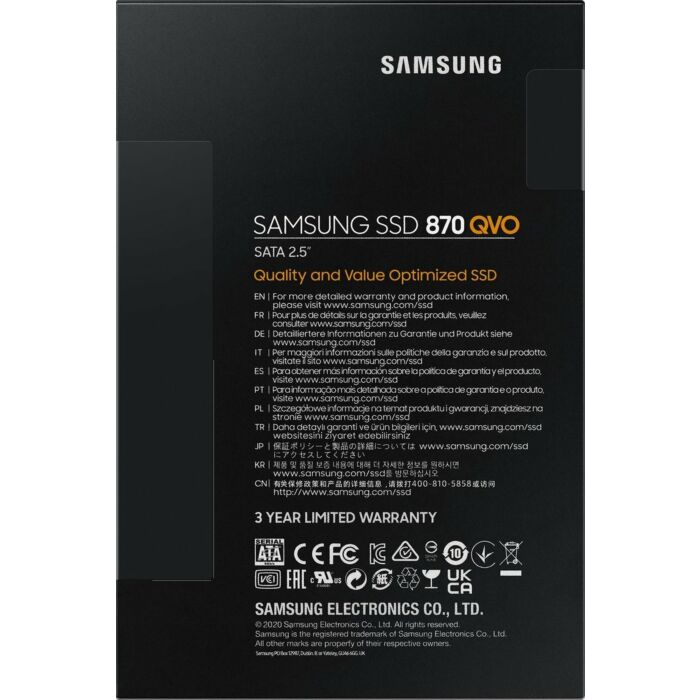 Samsung SSD 870 QVO 1 TB SATA III
