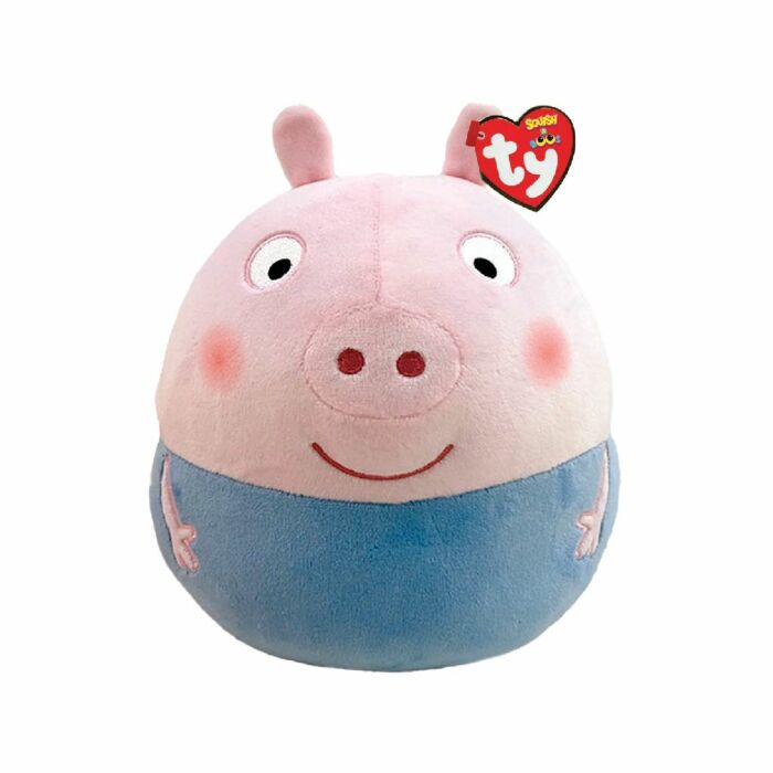 Ty Peluche Squish a Boo Peppa Pig George 20cm