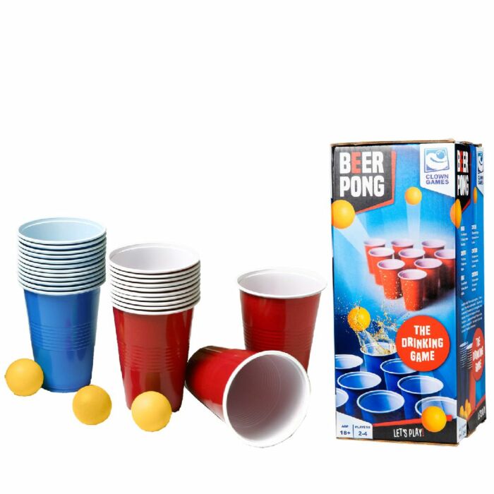 Clown Games | Bierpong 20 bekers, 6 ballen
