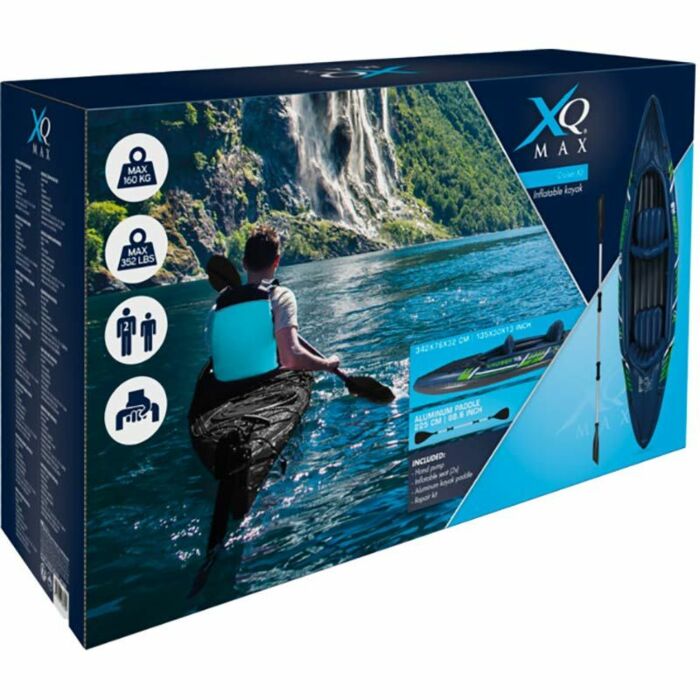 XQ Max | Kayak Cruiser X3 | 2 Persoons | Groen | 342 cm
