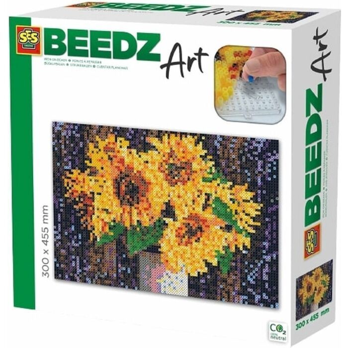 SES | Strijkkralen Zonnebloemen | SES BEEDZ ART