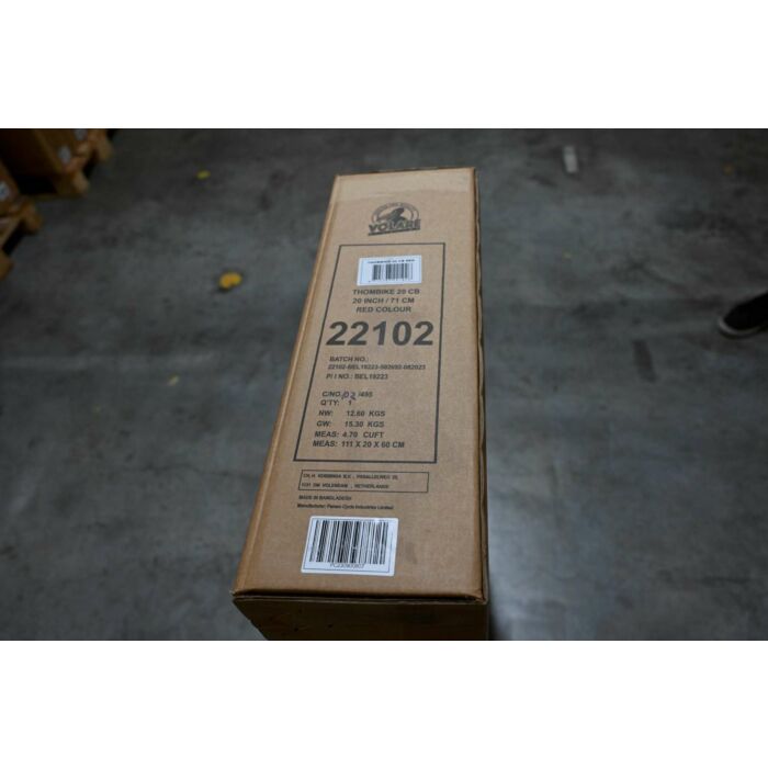 Volare | Thombike | 20 inch | Jongens | Zwart Rood
