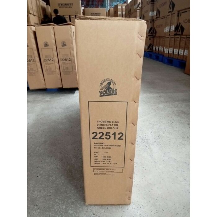 Volare | Thombike | Jongens | 24 inch | Groen/Zwart | 3 Versnellingen
