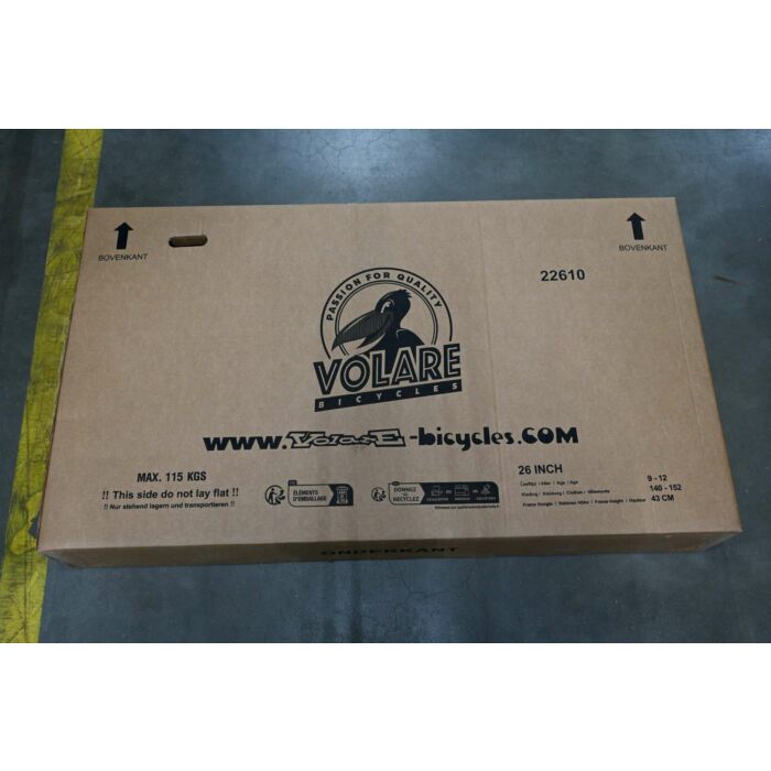 Volare | Thombike | 26 inch | Jongens | Zwart met Blauw