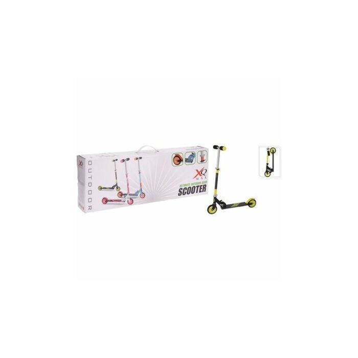 XQ Max | Opvouwbare Step | zwart met lime