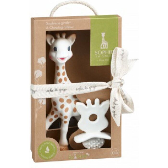 Set Sophie de giraf + So Pure bijtspeentje | Babyhuys