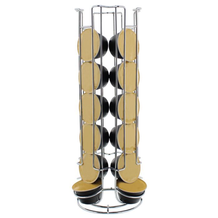 SCANPART | Capsulehouder | 24 Stuks | Zilver | RVS