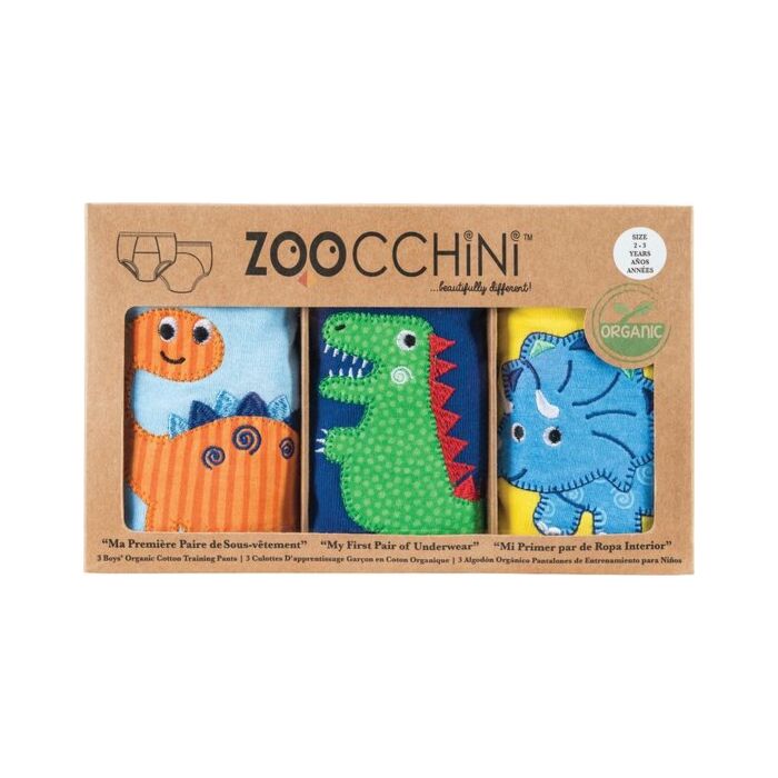 Zoocchini Oefenbroekjes Boy 2-3 jaar Dino - BabyHuys