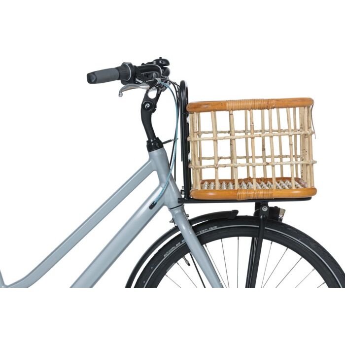 Malaise gangpad semester Rotan fietsmand Basil Green Life L 30 liter 46 x 35 x 28 cm - natural bruin