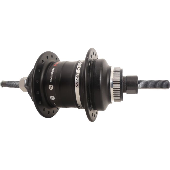 Shimano versnellingsnaaf | 3 versnellingen – schijfrem – 36 gaten – SG-3D55 – zwart