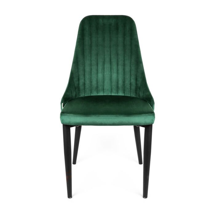 HOMLA | Stoel | Gestoffeerd | Groen | 45x45x90 cm