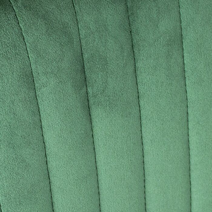 HOMLA | Stoel | Gestoffeerd | Groen | 45x45x90 cm