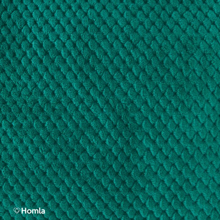 HOMLA Noah Sprei 220 x 240 cm - Sprei Sofa Gooi Knuffeldeken Quilt - Pluizig en Zacht - Polyester Groen