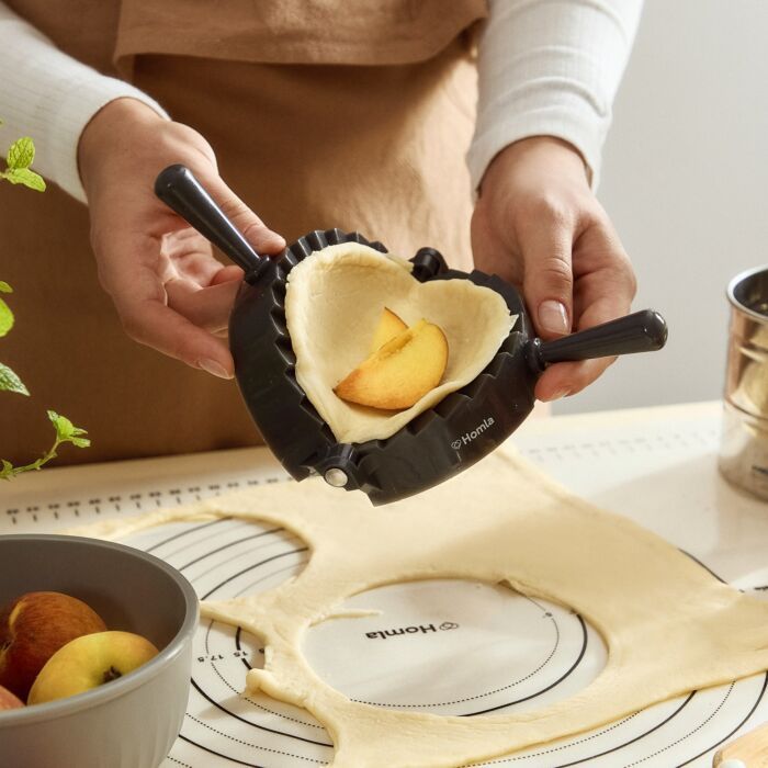 HOMLA Easy Cook dumplingvormer – kunststof – 2 stuks