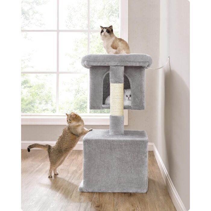 Hoppa! | Kattenboom | XL | Lichtgrijs