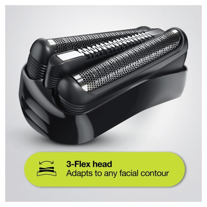 Braun | Series 3 300 | Zwart/Groen