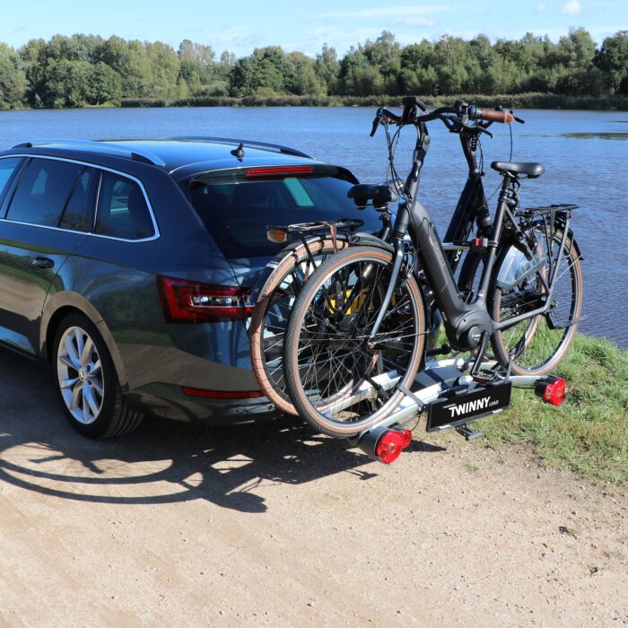 Fietsendrager Twinny Load e-Carrier Ultra (met snelkoppeling en opklapbaar) – 56 kg