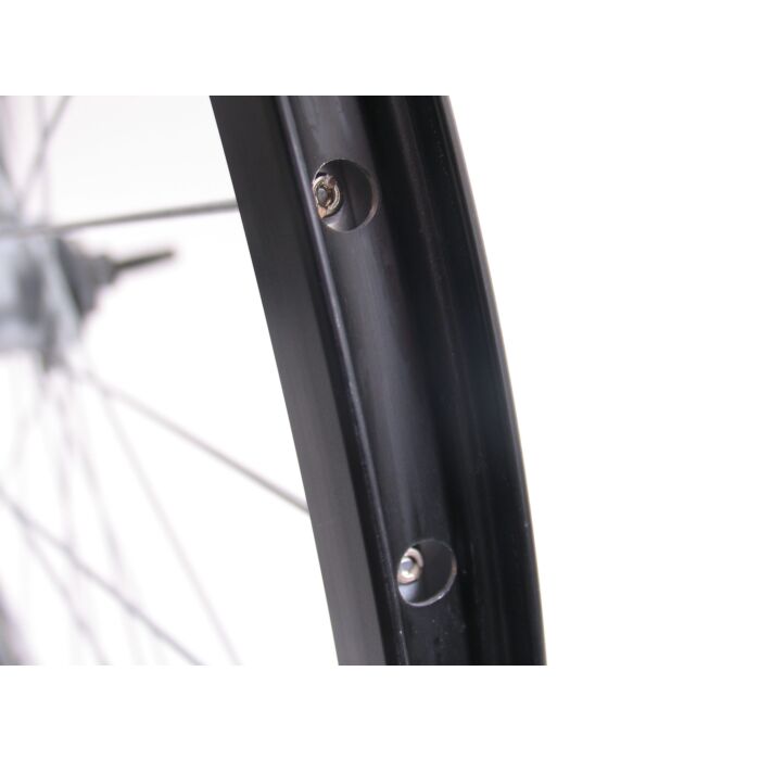 Shimano achterwiel 28 inch met Nexus 3-remnaaf, zwart