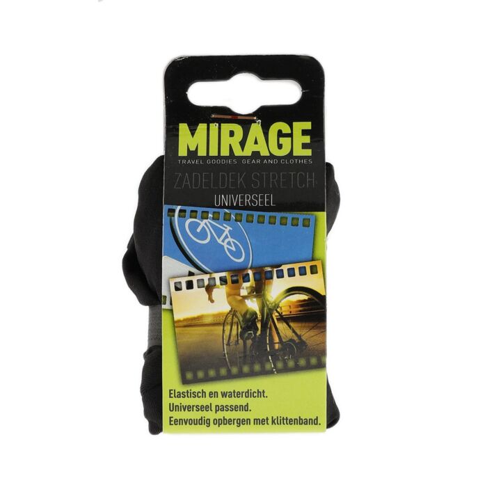 Mirage | Zadeldek | Universeel | Stretch Nylon | Zwart