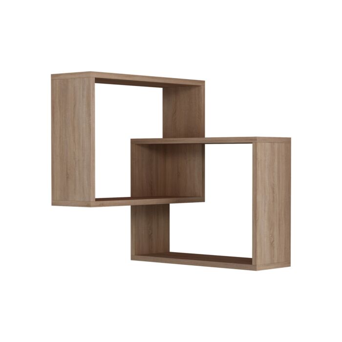 Asir | Wandplank | Sonoma Eik | 90 x 60 x 60 cm