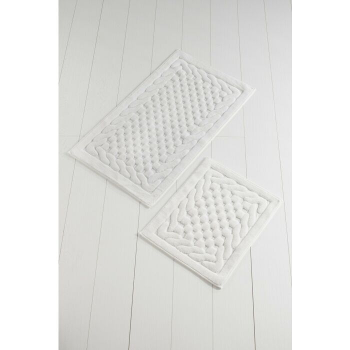Asir - Badmat set (2 stuks) - Ecru - 50 x 60