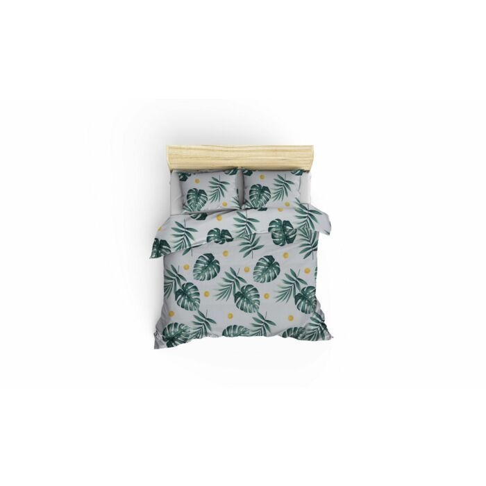 Asir | Dekbedovertrekset | Super King | Groente | 260 x 220 cm