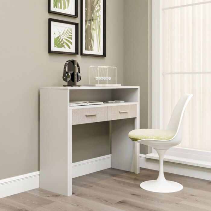 Asir Scandinavisch Bureau | Wit | 99 x 88 x 66 cm