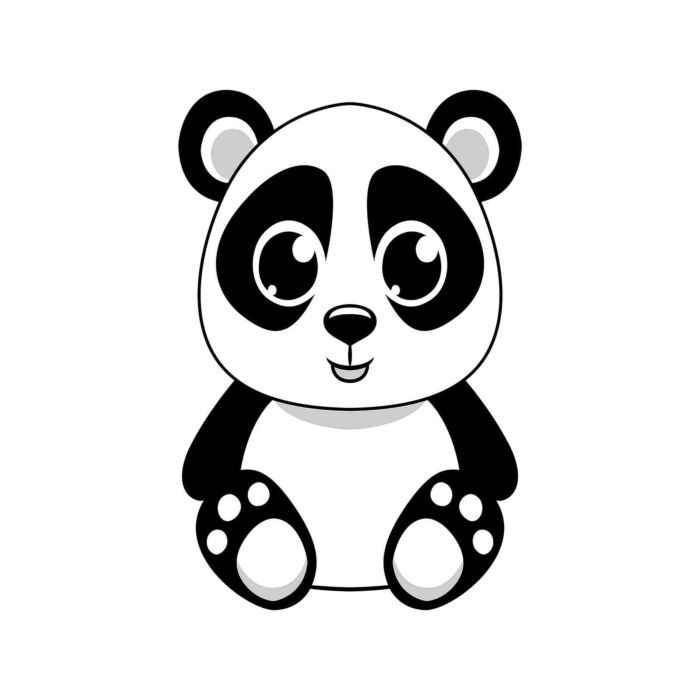 Asir Hall Tapijt (100 x 150) - Panda