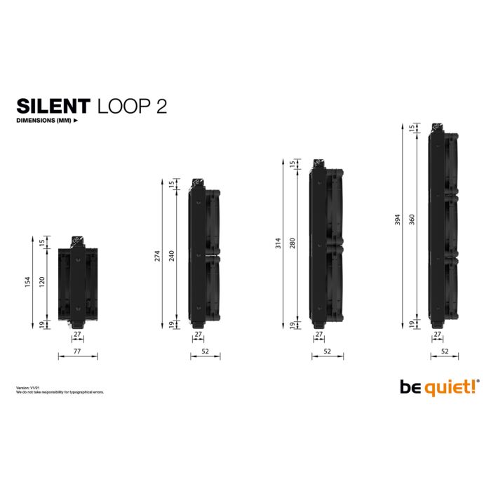 be quiet! | SILENT LOOP 2 | 120mm