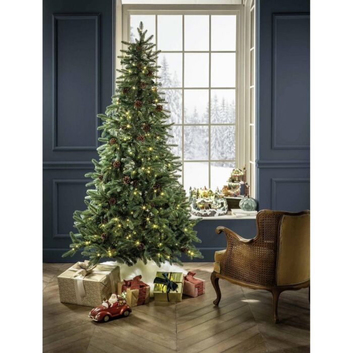 L'Oca Nera | Kunstkerstboom | Groen | 210 cm met 370 LED