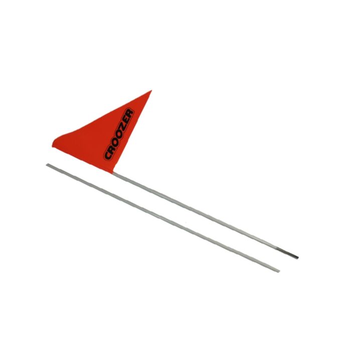Croozer Veiligheids Vlag Oranje | Babyhuys