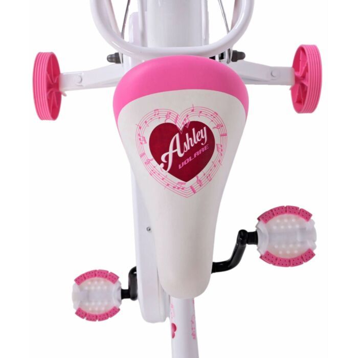 Volare kinderfiets voor meisjes, 16 inch, wit