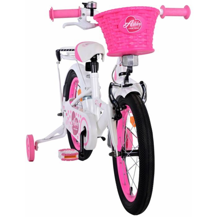 Volare kinderfiets voor meisjes, 16 inch, wit