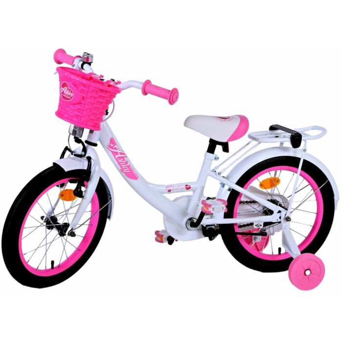 Volare kinderfiets voor meisjes, 16 inch, wit