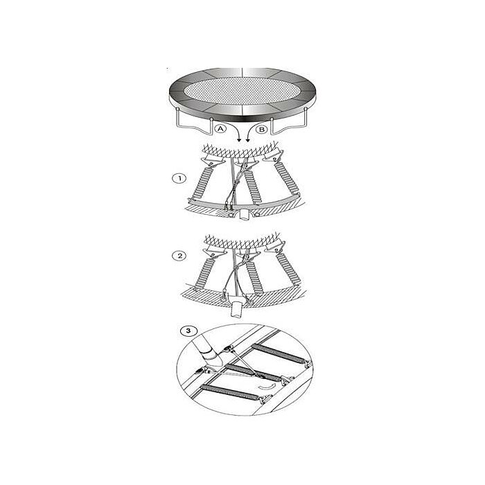 Avyna Trampoline Rand Opbouw Ø245 Camouflage | Avyna (CAM-08-333)