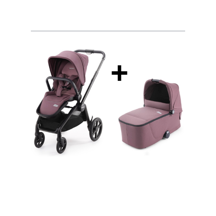 Recaro Kinderwagen Celona Black Frame - Prime Pale Rose