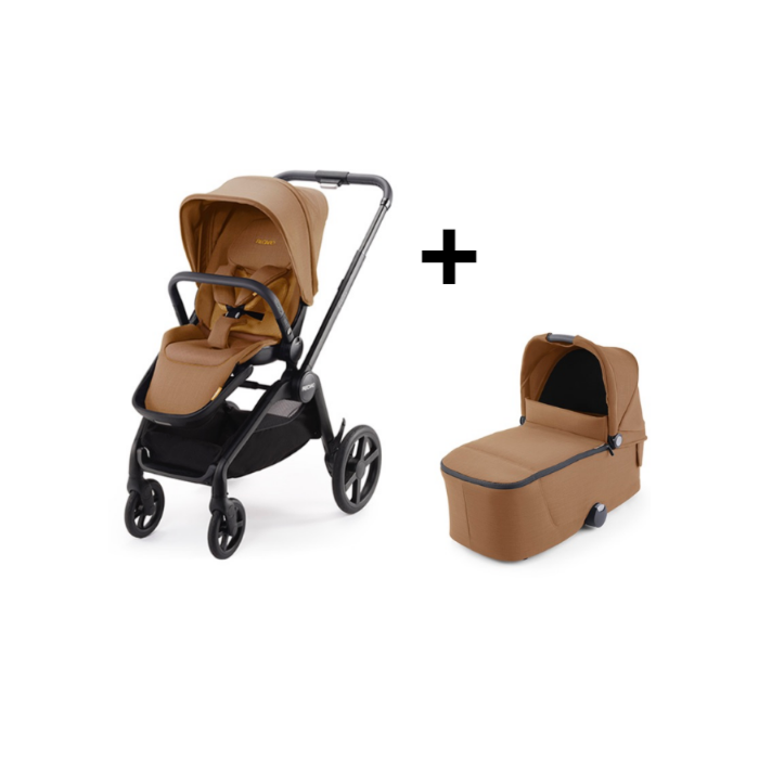 Recaro Kinderwagen Celona Black Frame - Select Sweet Curry