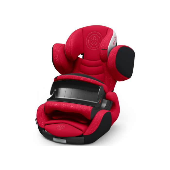 Kiddy Phoenixfix 3 Autostoel Chili Red - BabyHuys