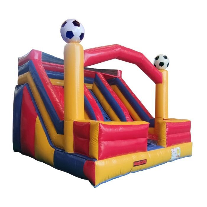 Avyna | Professioneel Springkussen | Double Slide and Fun Boys (PVC) – Avyna (AVHB-SK20B PROF)